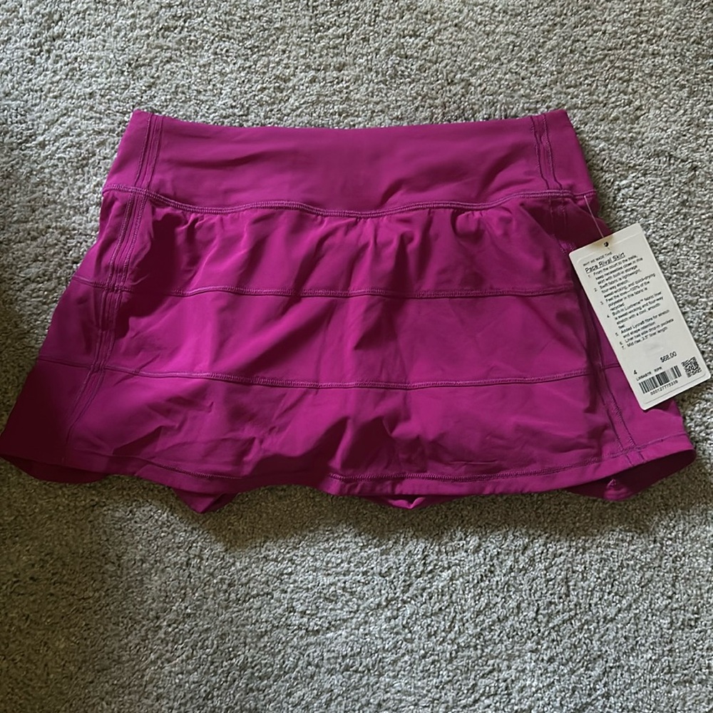 Lululemon Never Worn Pace Rival Skirt.
